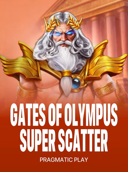 게이트 오브 올림푸스 슈퍼 스캐터 로고 — 시리즈 최고 최대 50,000배, 슈퍼 스캐터 즉시 발동 기능